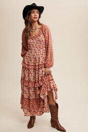 Beth Boho Dress