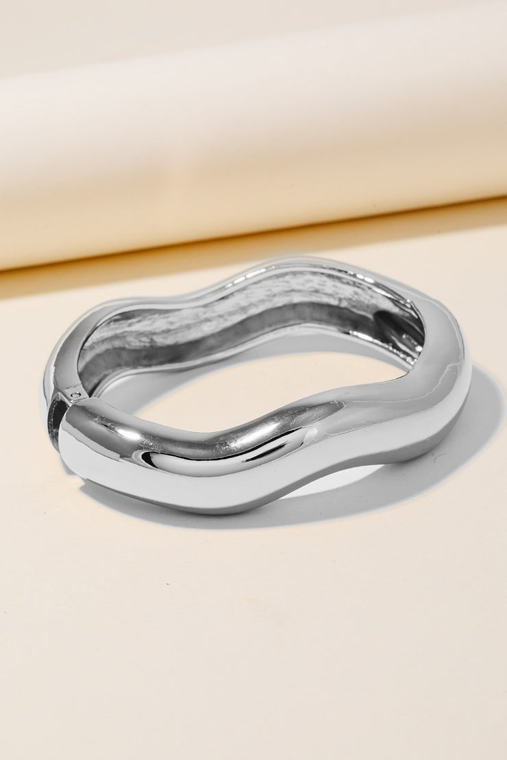 Silver Swirl Cuff