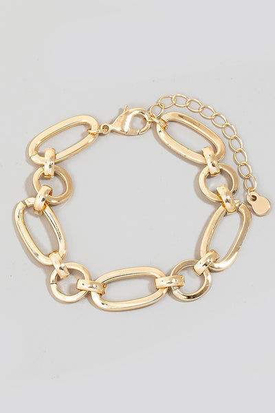 Oval Chain Bracelet