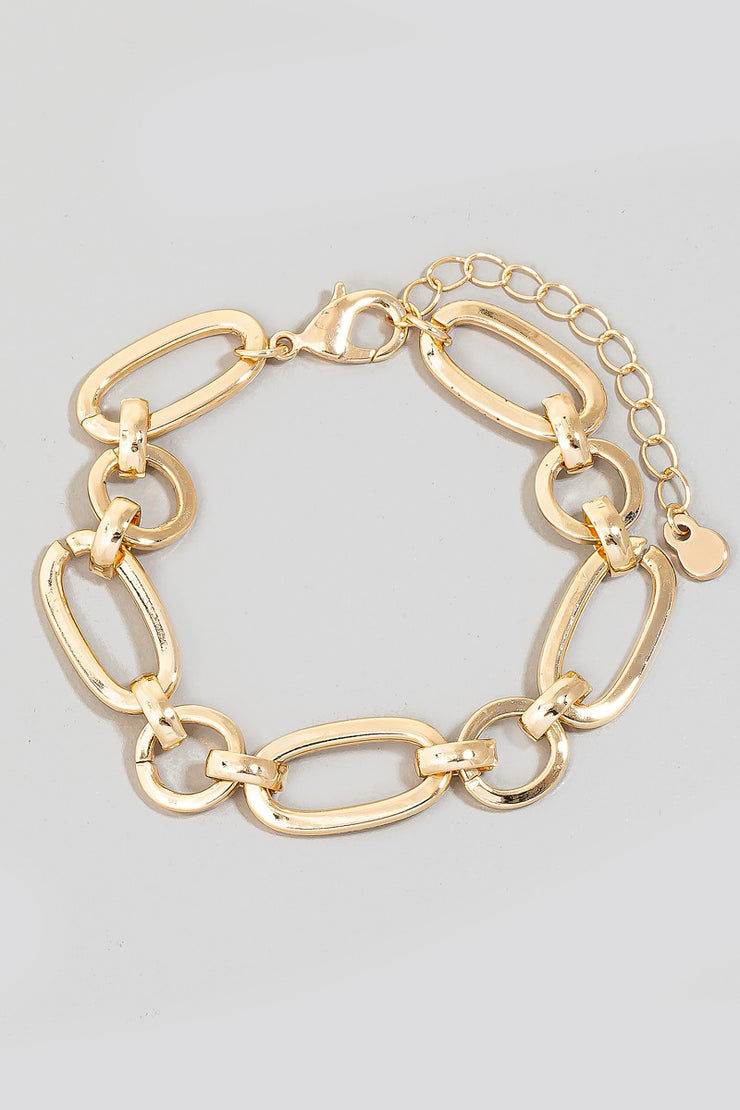 Oval Chain Bracelet