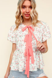 Evelyn Tie Blouse