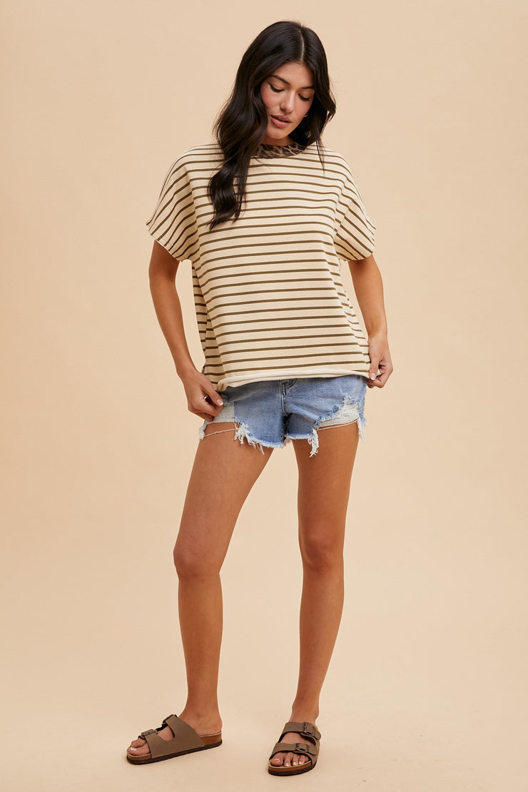 Leopard Combo Tee