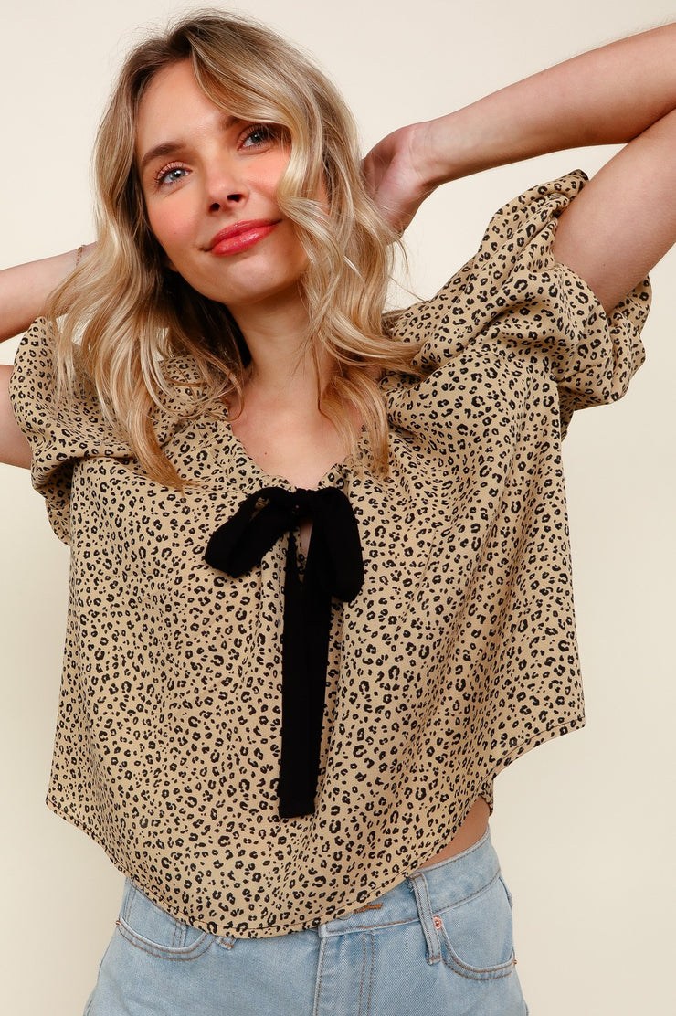 Leopard Crazy Blouse