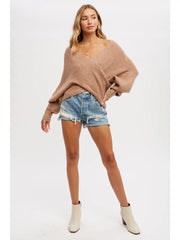 Mocha Twisted Sweater