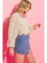 Calla Crochet Blouse