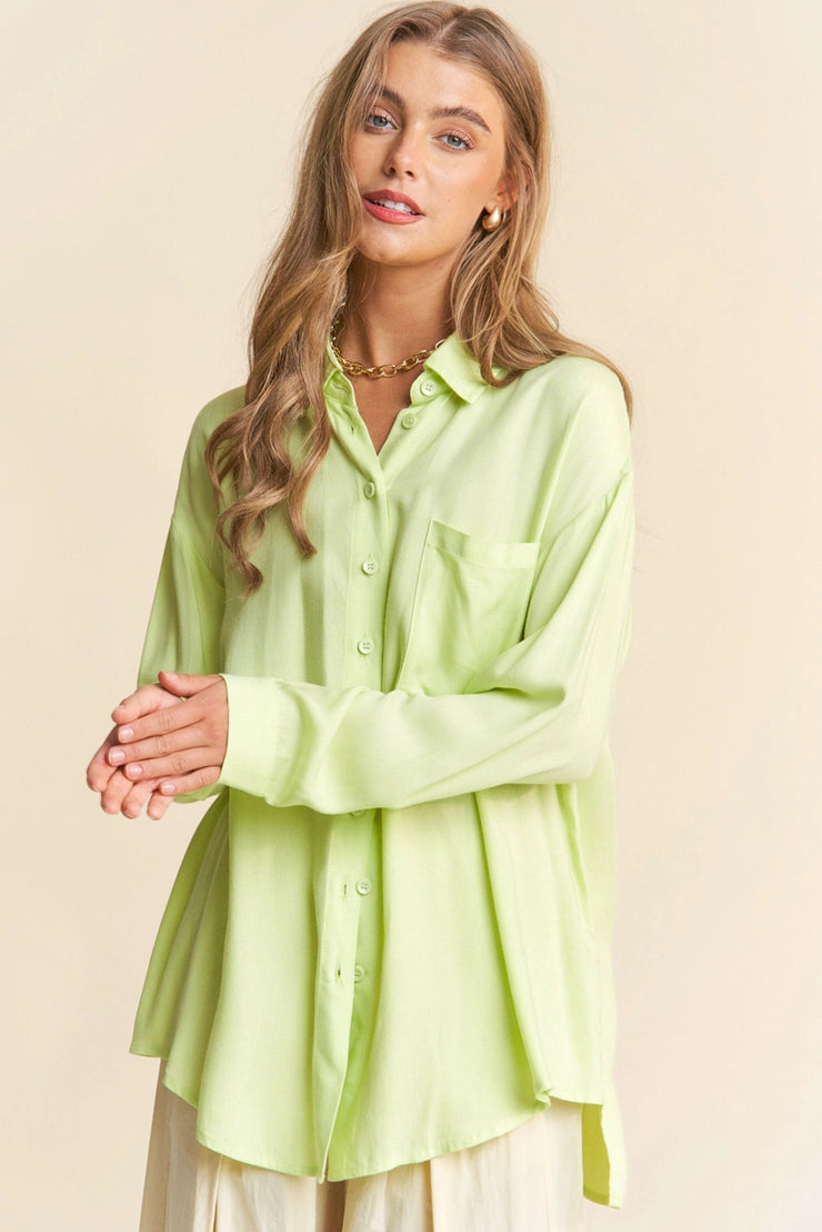Shimmering Zesty Blouse