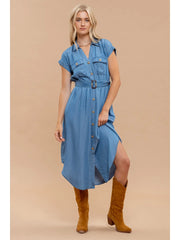 Chelsea Chambray Dress