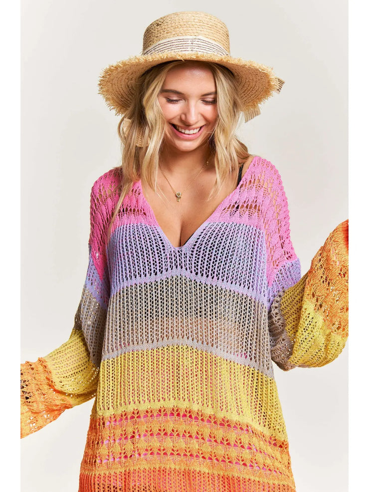 Sahara Sunset Knit Tunic