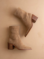 Vivi Latte Booties