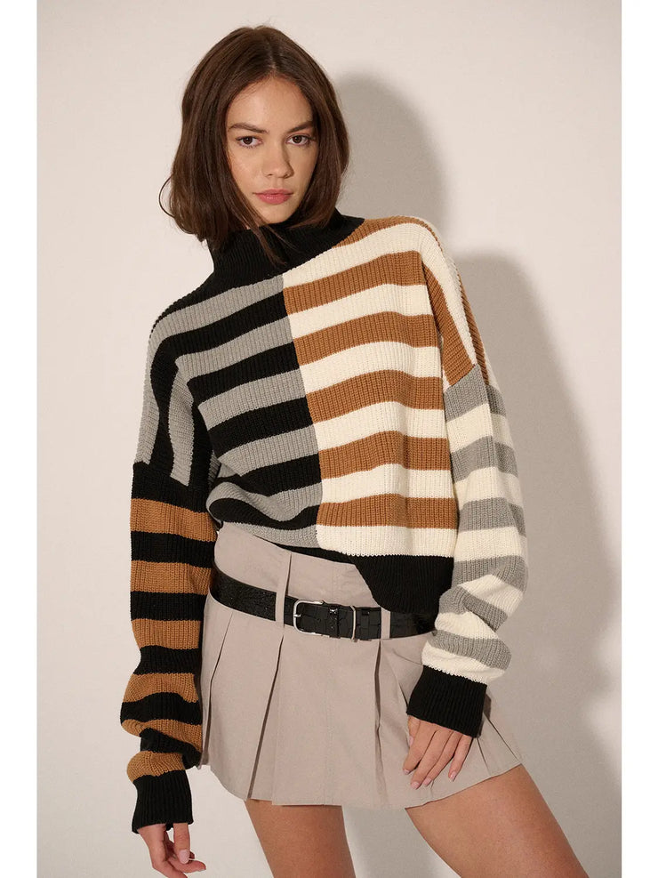 Mystery Striped Sweater