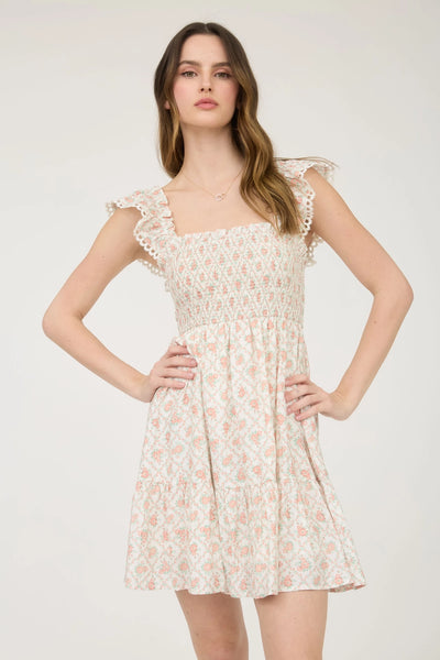 Vintage Trellis Dress