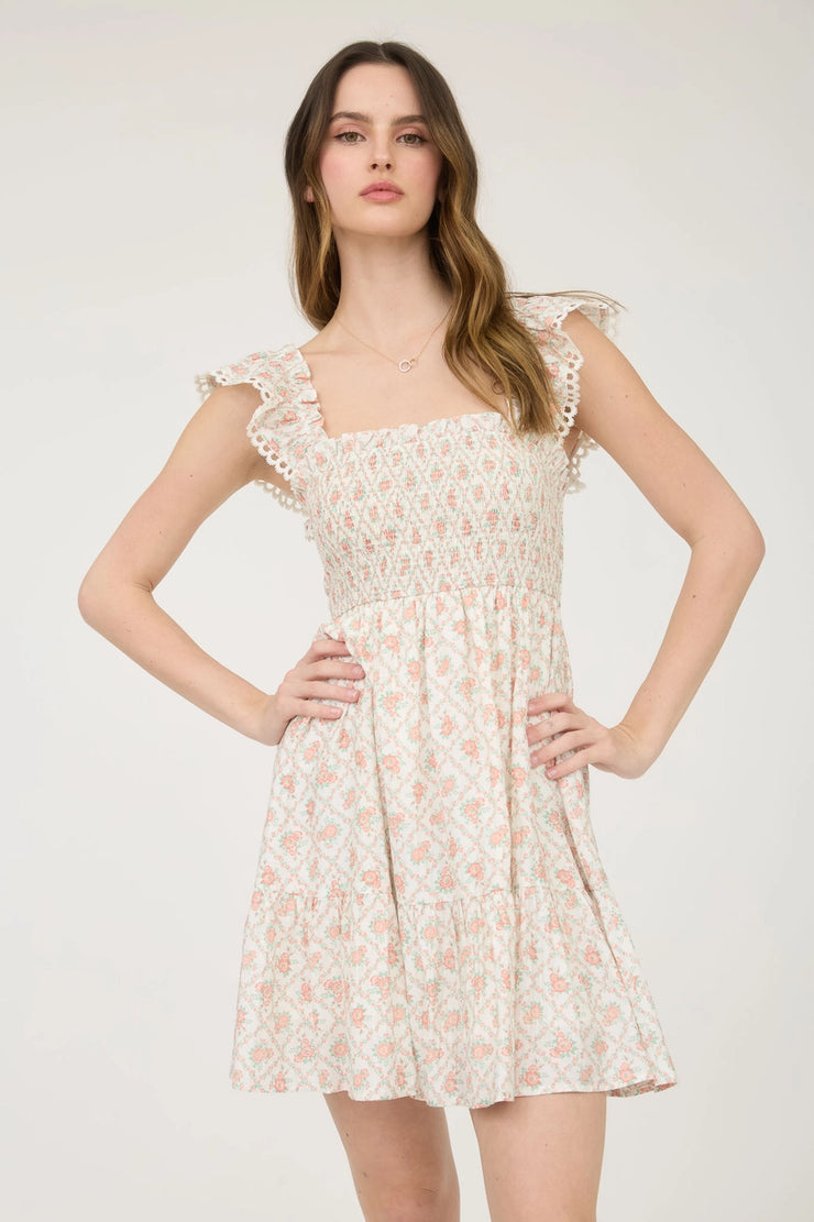 Vintage Trellis Dress
