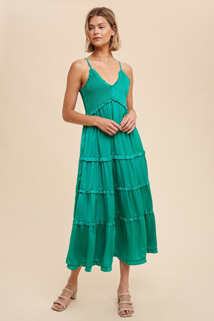 Emerald Elegance Midi