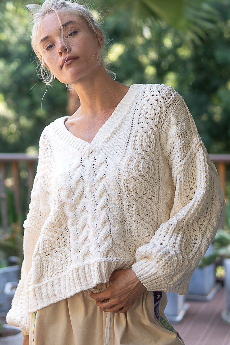 Daphne Ivory Sweater