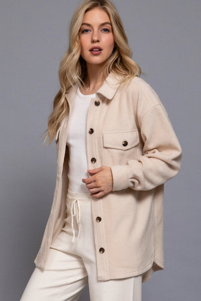 Sand Dune Fleece Shacket
