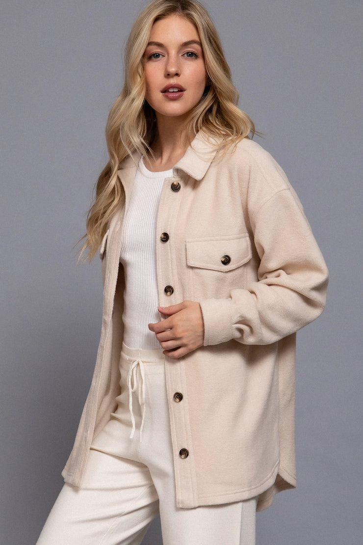 Sand Dune Fleece Shacket