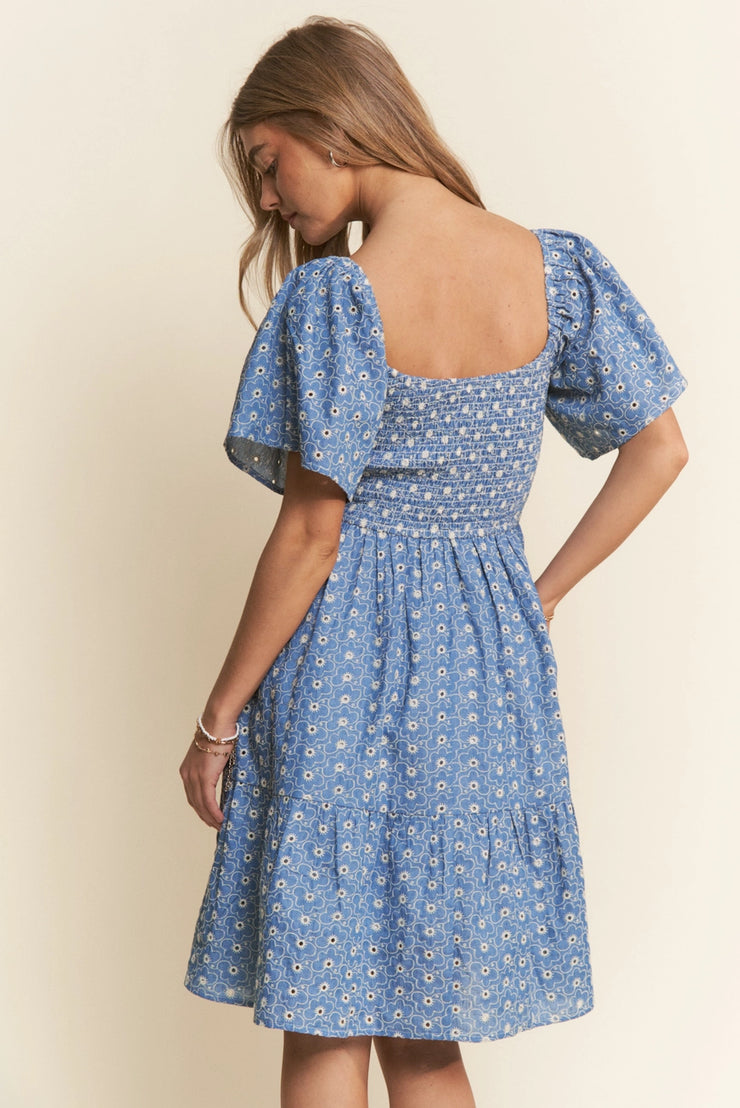 Denim Daisy Dress