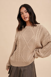 Bryce Beige Sweater