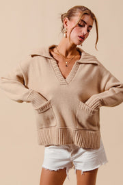 Fold Over Sweater