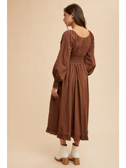 Patricia Mocha Dress