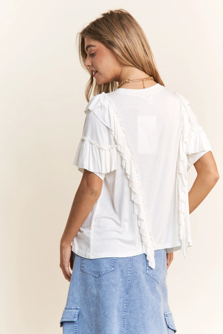Ruffled Daily Tee