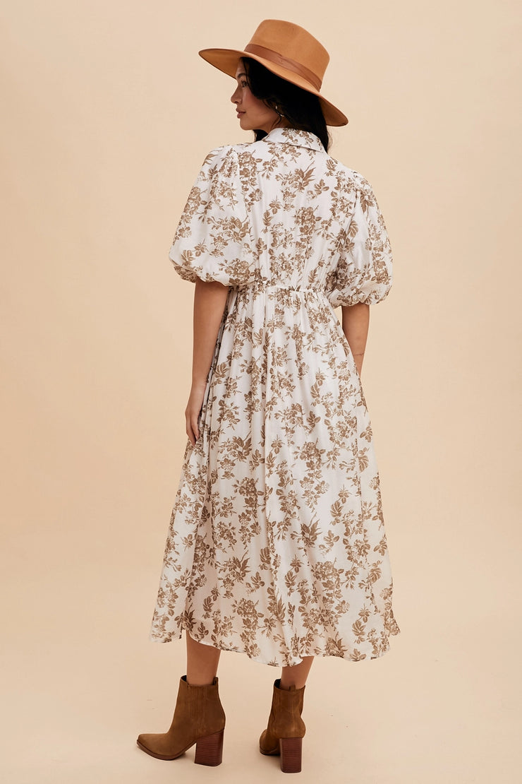 Fiona Floral Dress