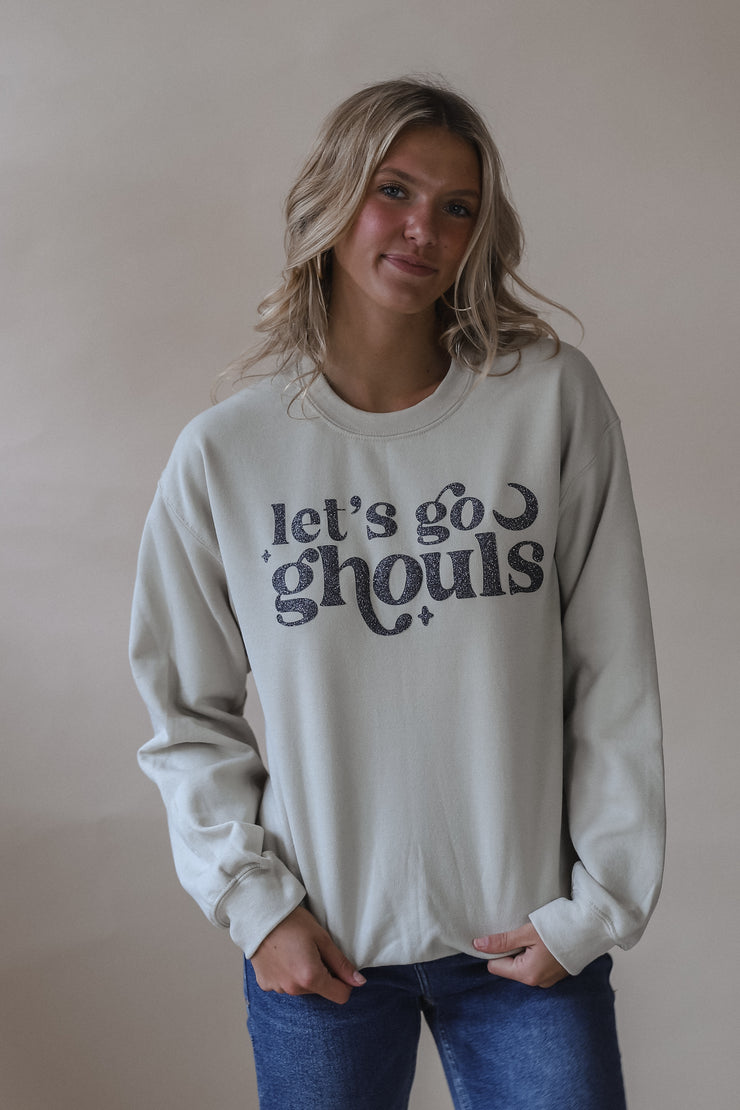 Let’s Go Ghouls Glitter Sweatshirt