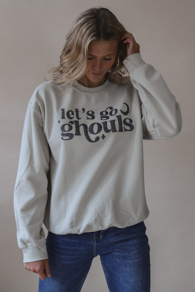 Let’s Go Ghouls Glitter Sweatshirt