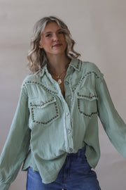 Westin Grommet Shirt Top