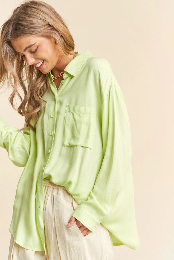 Shimmering Zesty Blouse