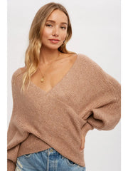 Mocha Twisted Sweater