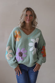 Counting Daisies Sweater