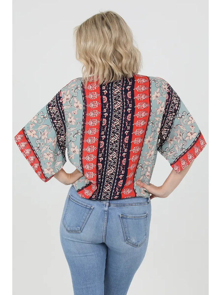 Americana Pattern Blouse