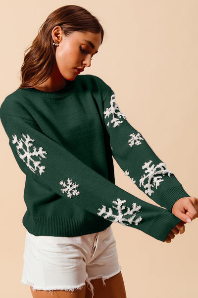 Winter Snowflake Sweater