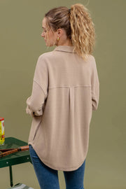 Everyday Taupe Blouse