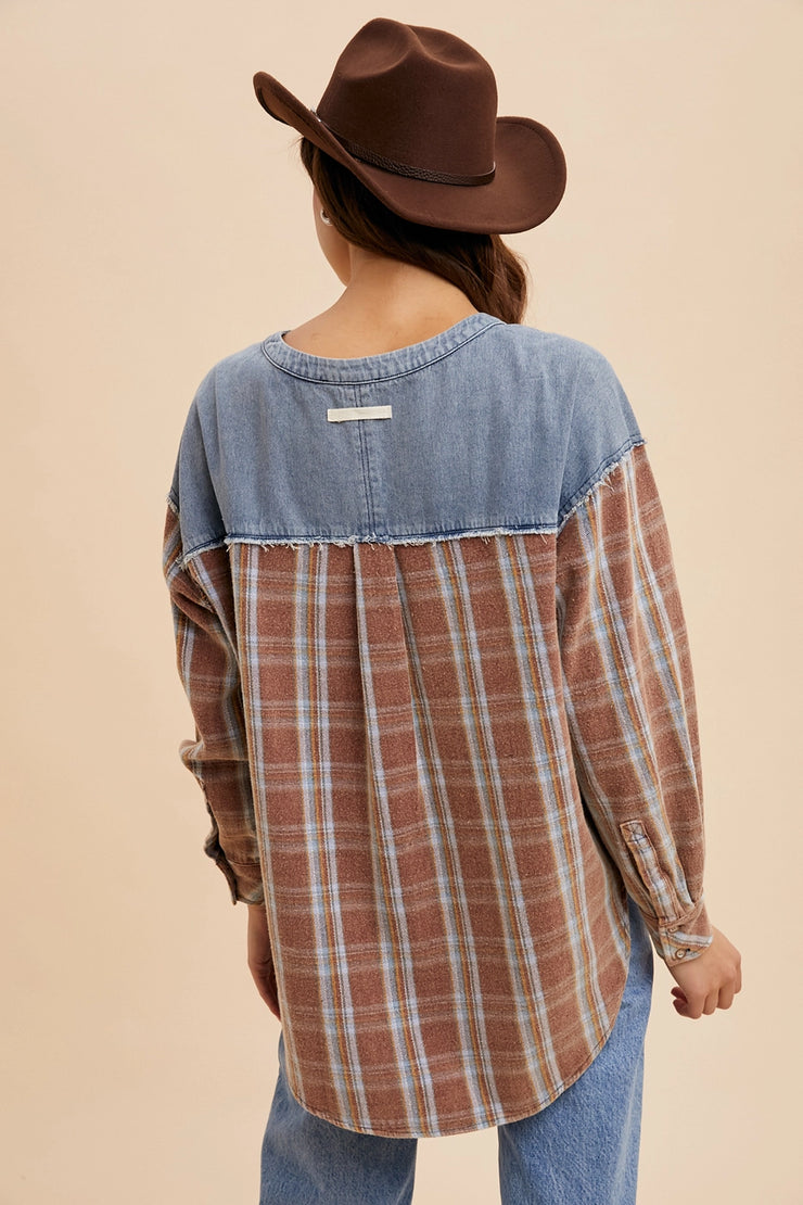 Chambray Mixed Flannel