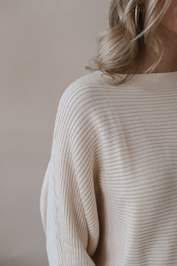 Oatmeal Bubble Sweater