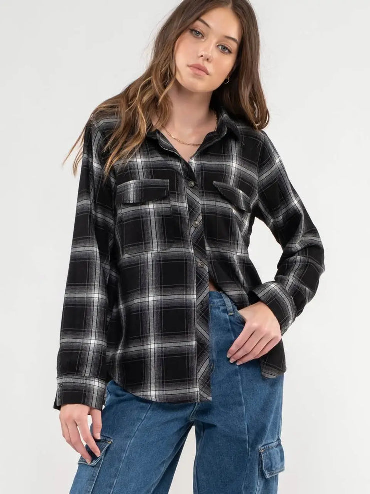 Blair Black Plaid