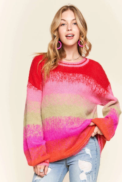 Rainbow Bright Sweater