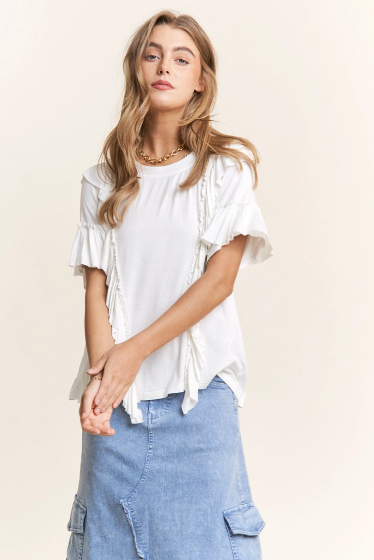 Ruffled Daily Tee