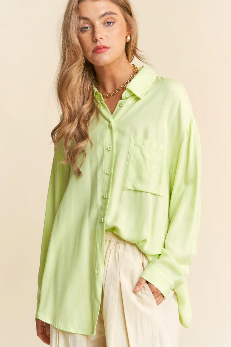 Shimmering Zesty Blouse
