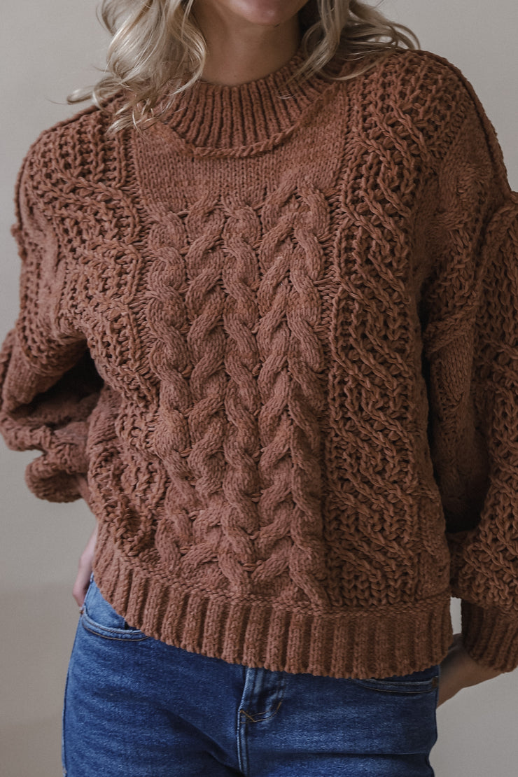 Burnt Toffee Sweater