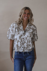 Floral Camp Blouse