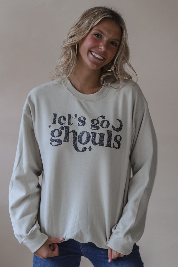 Let’s Go Ghouls Glitter Sweatshirt