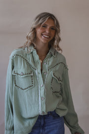 Westin Grommet Shirt Top