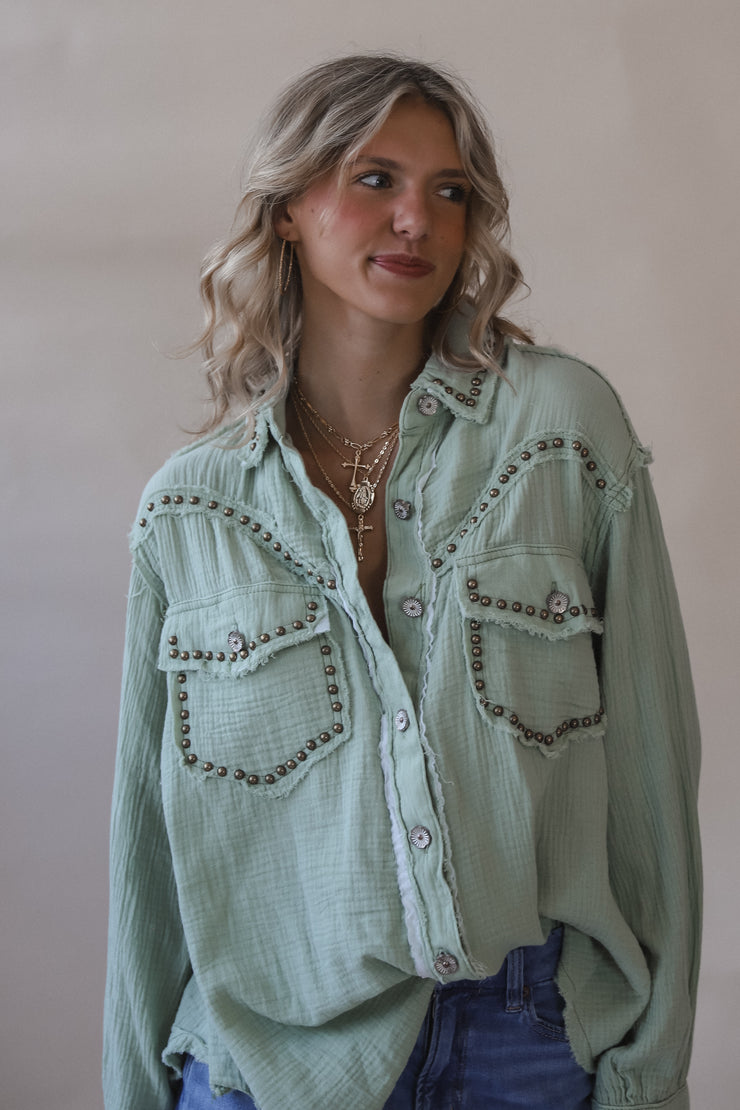 Westin Grommet Shirt Top