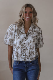 Floral Camp Blouse