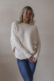 Oatmeal Bubble Sweater