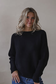 Black Bubble Sweater