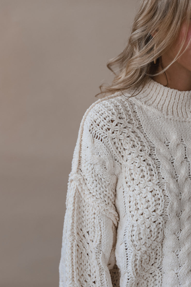 Burnt Oatmilk Sweater